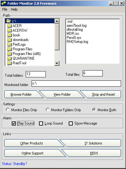 Windows 7 Folder Monitor 2.0 full